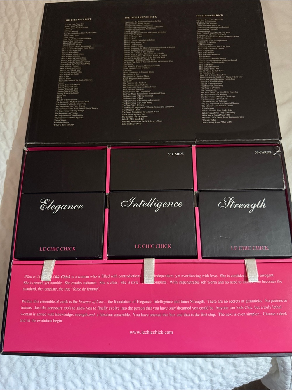 Le Chic Chick cards gifts for women or girl